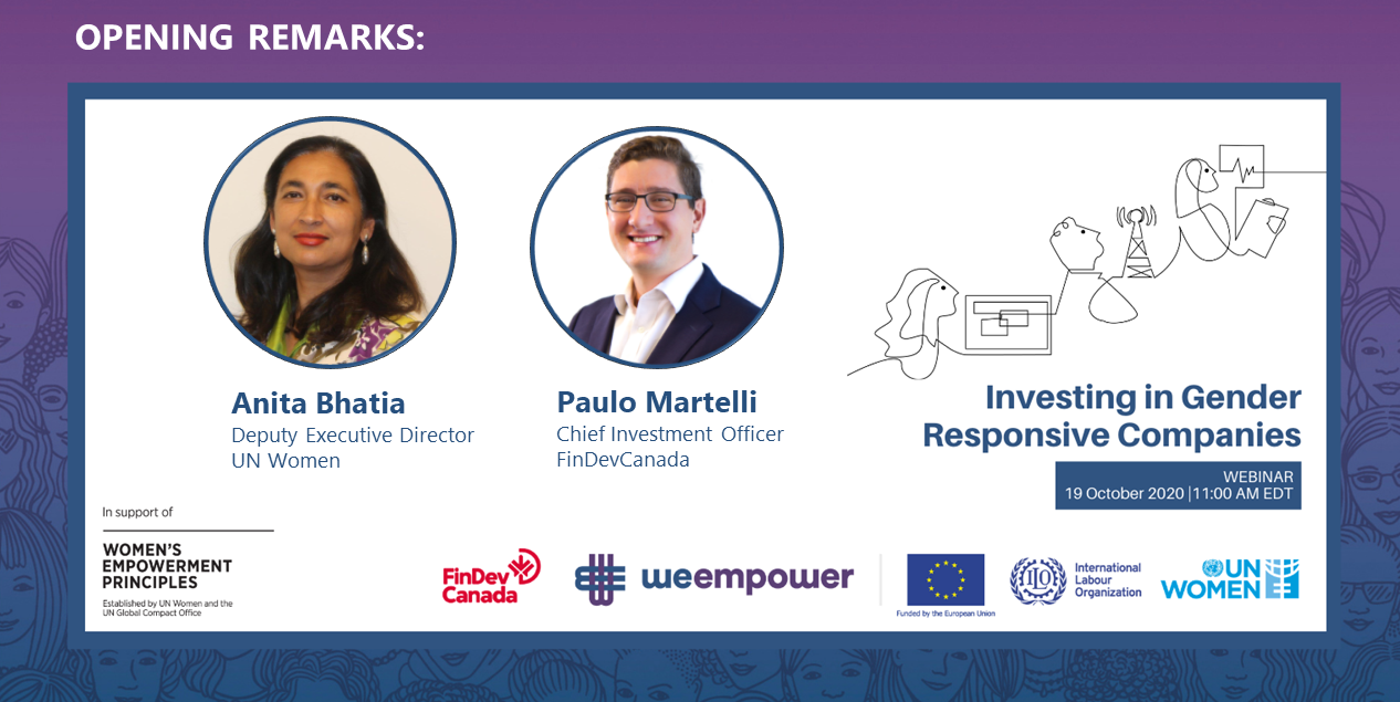 Opening Remarks Event 19 Oct